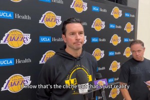 雷迪克：詹姆斯尚未参加球队完整合练他有着自己恢复时间表